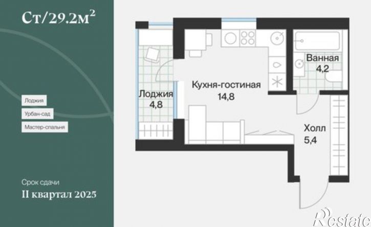 1-комн квартира Тюмень, Ямская улица, 159