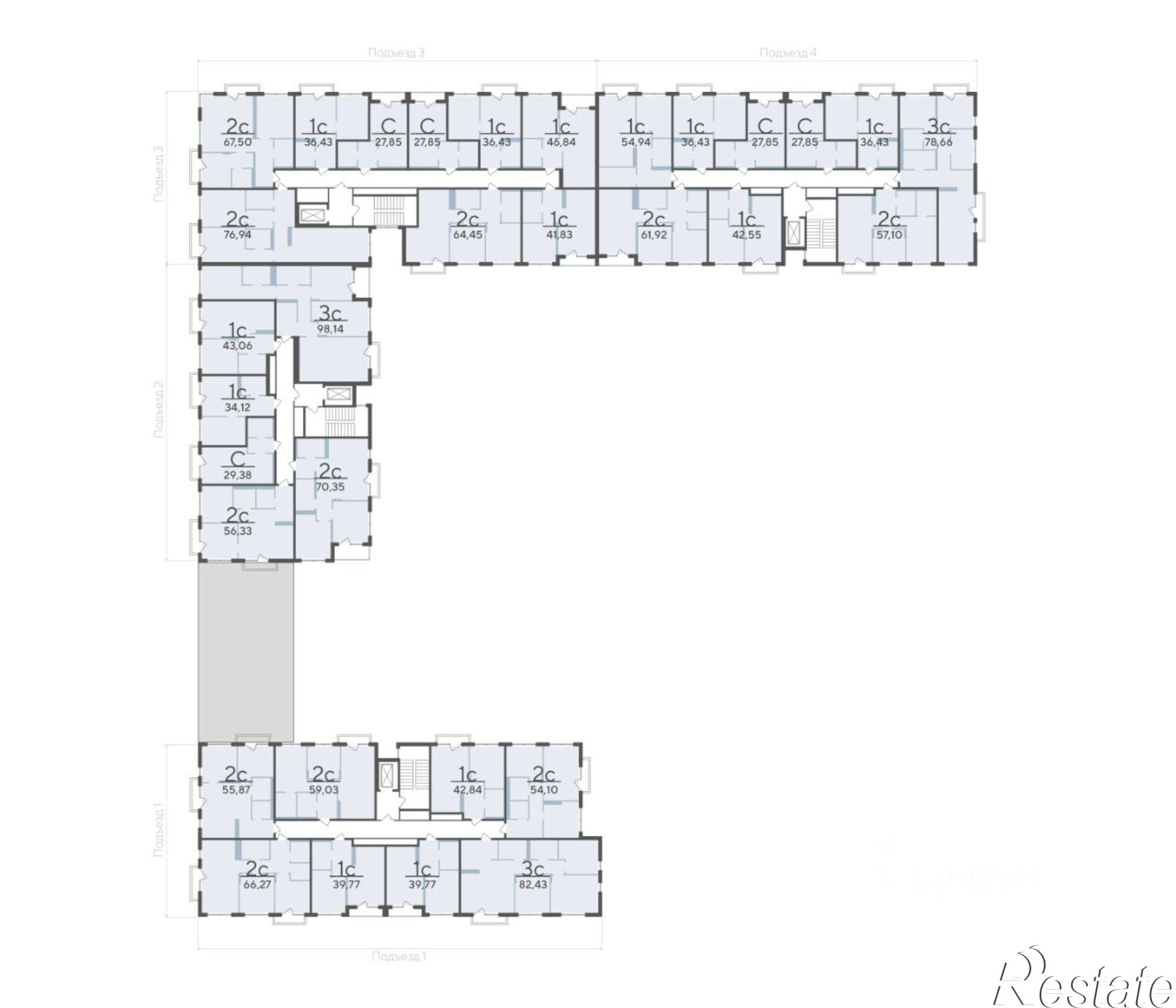 Купить квартиру за 7 700 000 рублей на улица Геннадия Райкова, 19