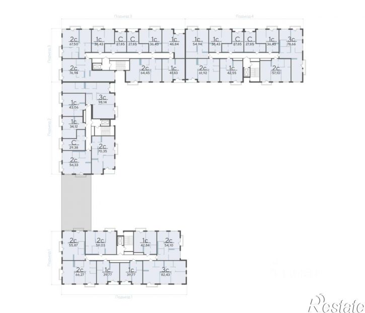 2-комн квартира в новом доме улица Геннадия Райкова, 19,  д. 19