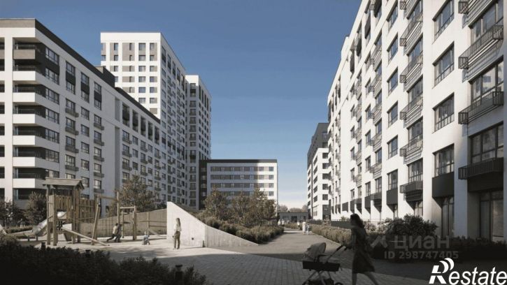 2-комн квартира в новом доме улица Геннадия Райкова, 19,  д. 19