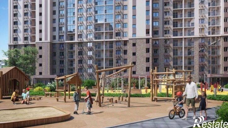 1-комн квартира в новом доме Холодильная улица, 31 к1,  д. 31 к1