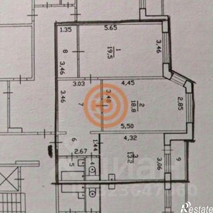 2-комн квартира ул Малыгина, 8,  д. 8