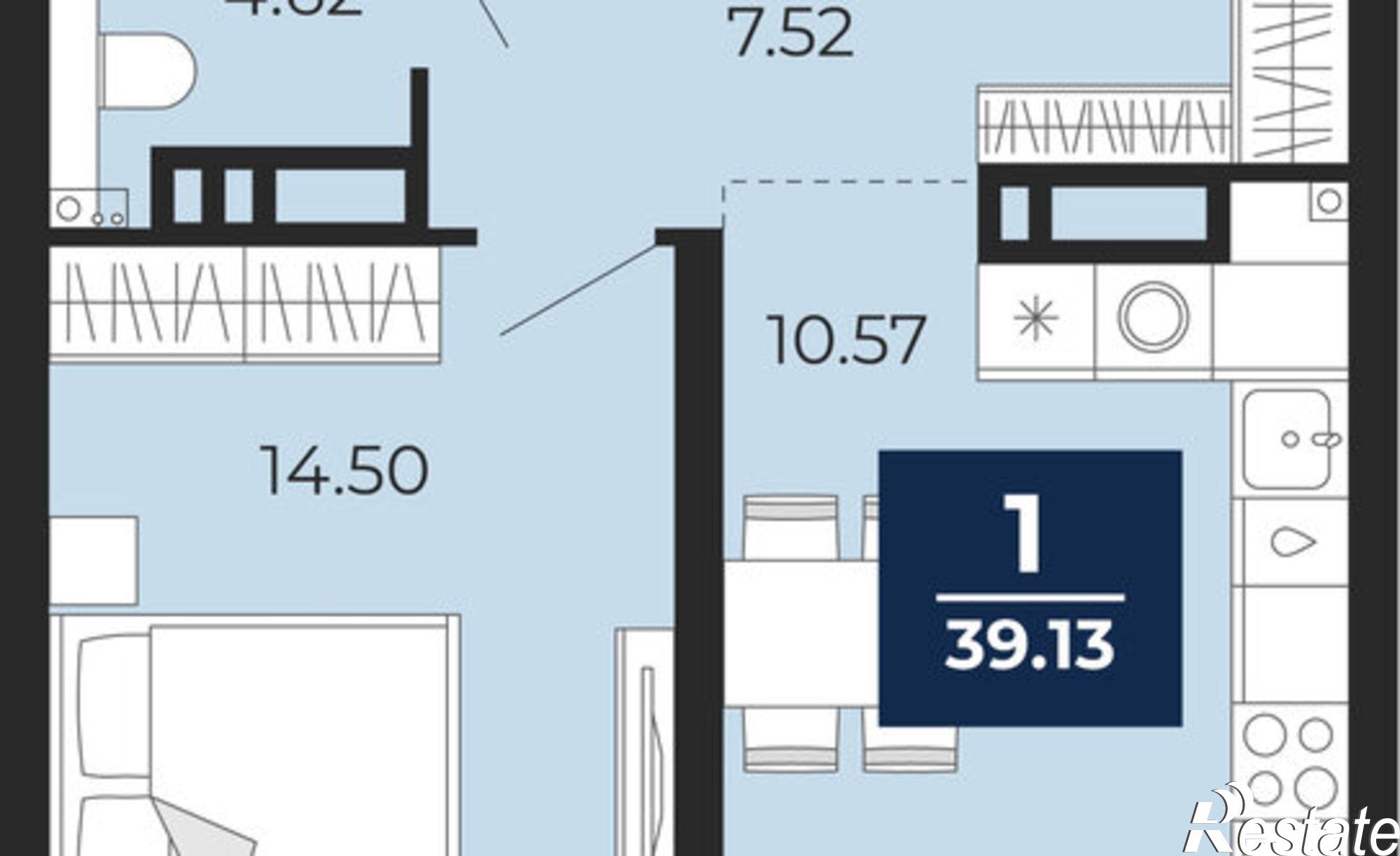 Купить квартиру за 5 596 570 рублей на ул Камчатская, 142