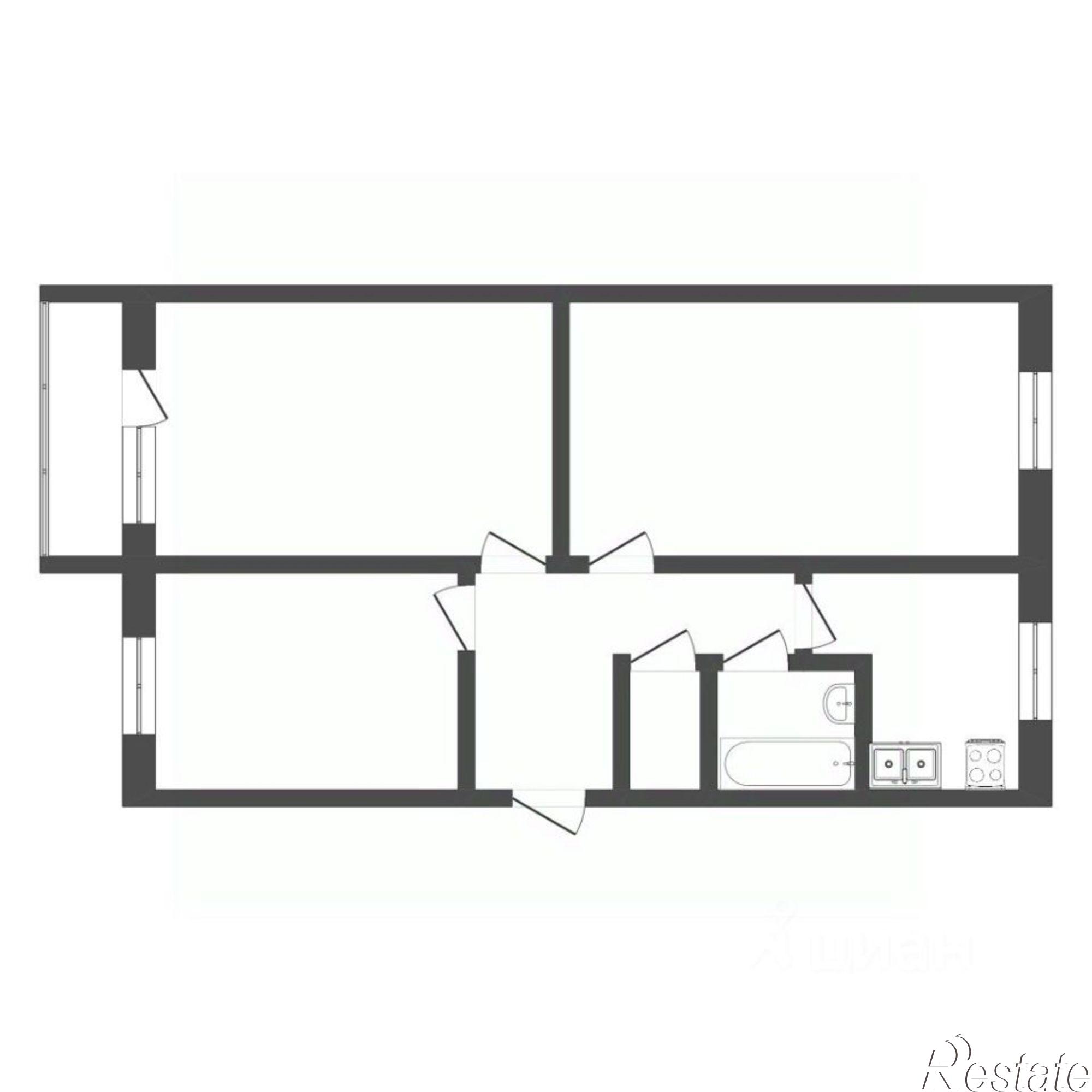 Купить квартиру за 6 100 000 рублей на ул Энергетиков, 51б