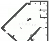 торговое помещение 123 кв м Заречный проезд, 6 2