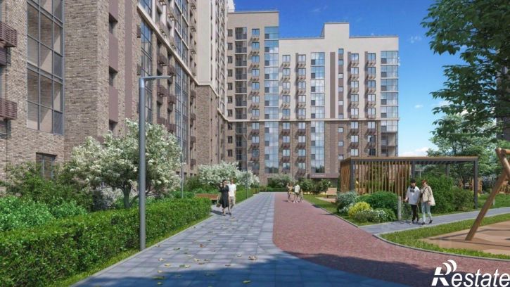 1-комн квартира в новом доме Холодильная улица, 31 к1,  д. 31 к1