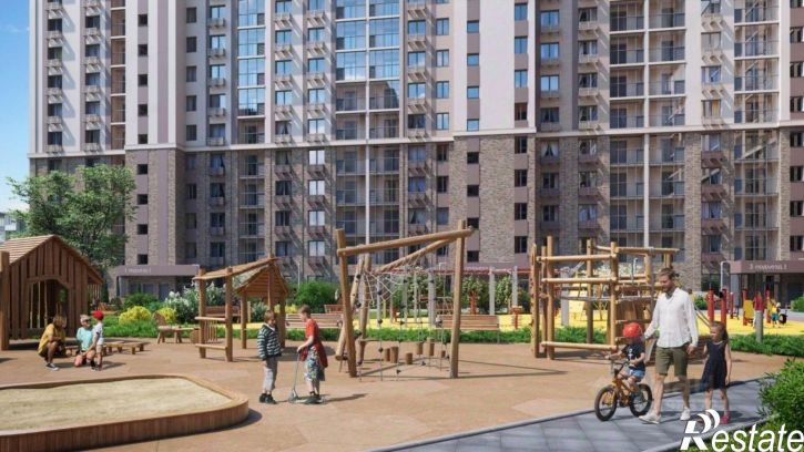 1-комн квартира в новом доме Холодильная улица, 31 к1,  д. 31 к1