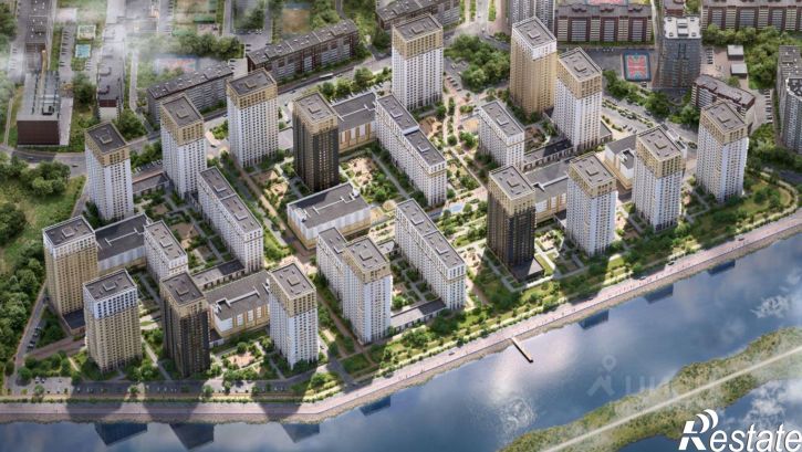 2-комн квартира в новом доме Лесопарковая улица, 22