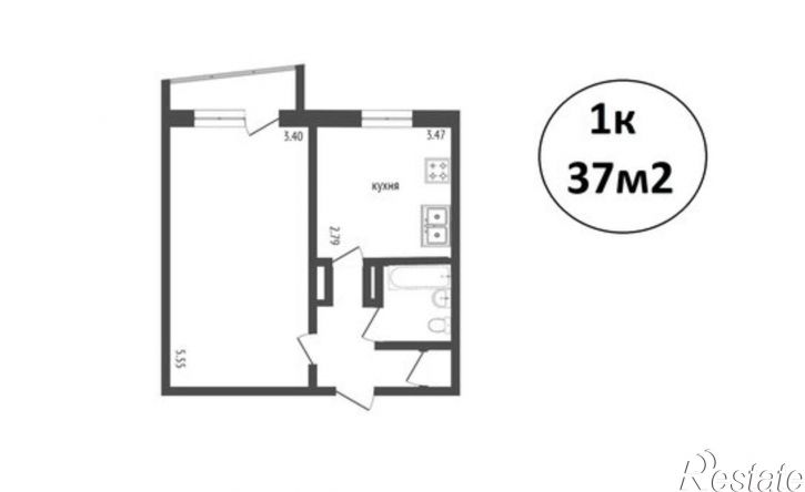 1-комн квартира ул Карла Маркса, 93,  д. 93