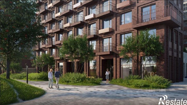 3-комн квартира в новом доме Береговая улица, 100 к2,  д. 100 к2