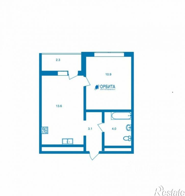 1-комн квартира в новом доме Заполярная улица, 3,  д. 3