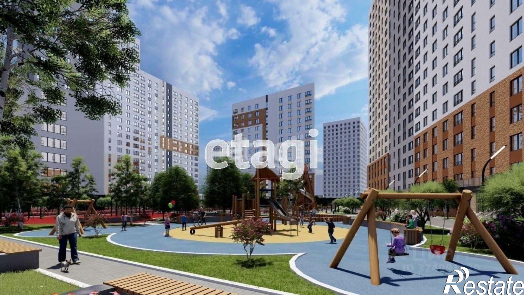 Купить квартиру за 4 700 000 рублей на Лесопарковая улица, 1 к1