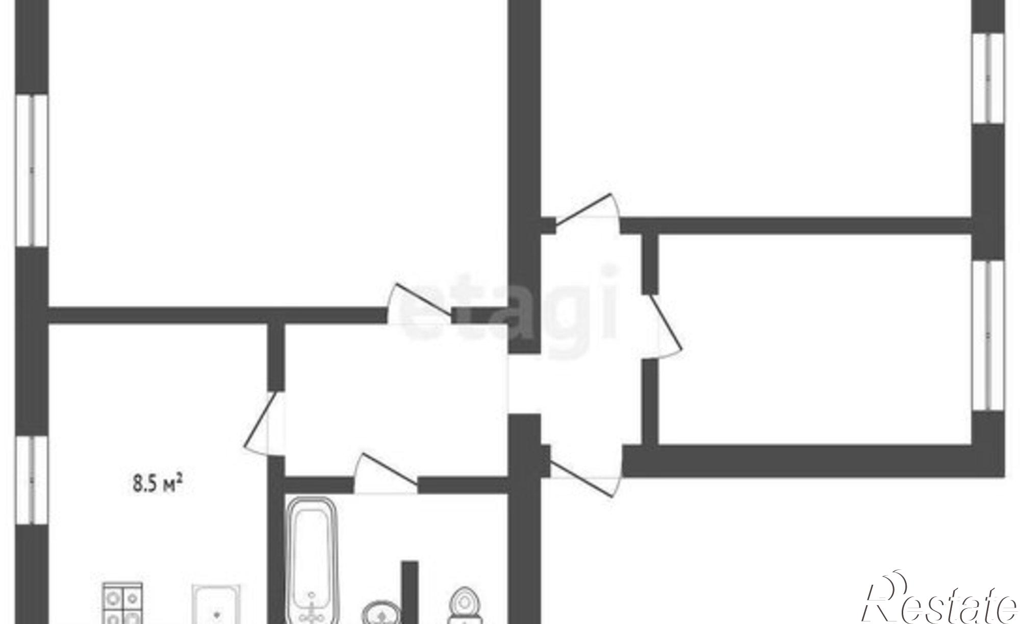 Купить квартиру за 6 500 000 рублей на ул Боровская, 3