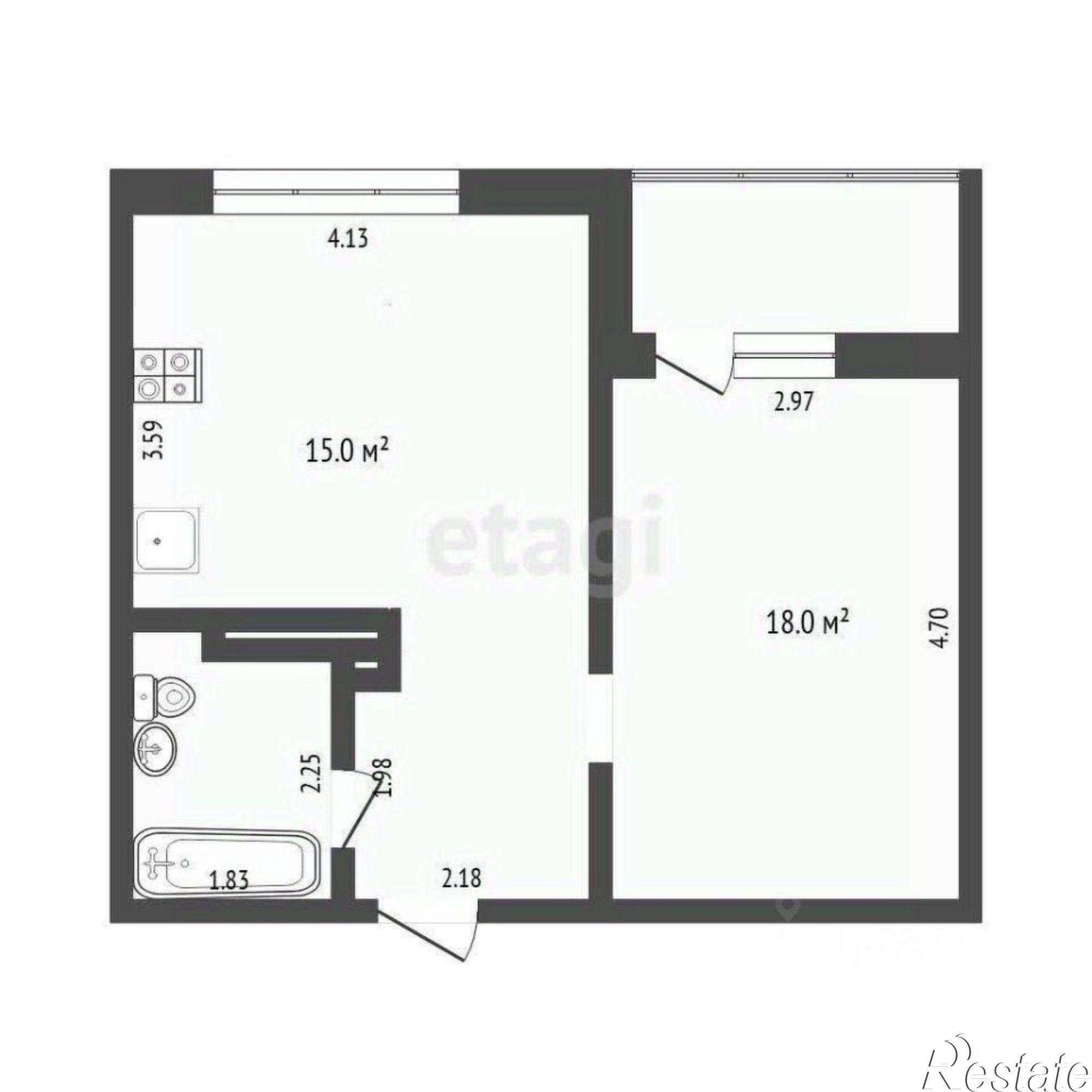 Купить квартиру за 5 000 000 рублей на ул Вьюжная, 13