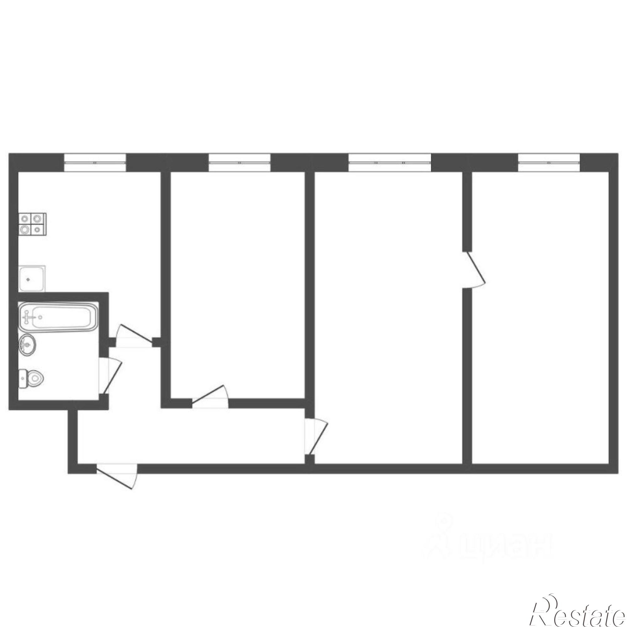 Купить квартиру за 4 500 000 рублей на Ямская улица, 110