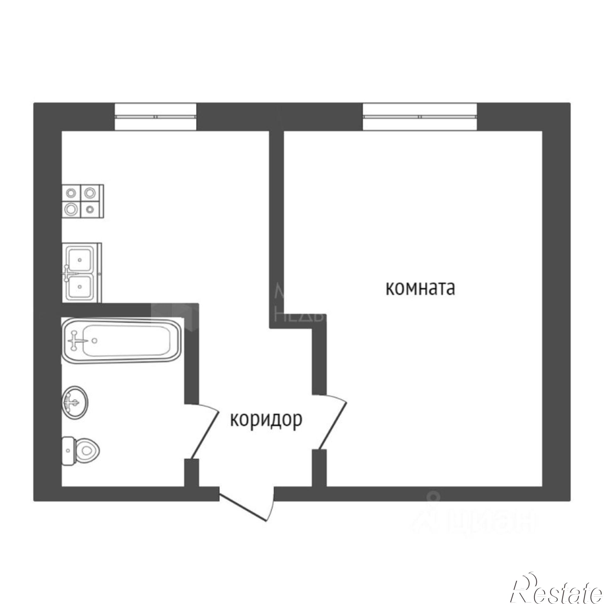 Купить квартиру за 2 630 000 рублей на ул Ватутина, 16