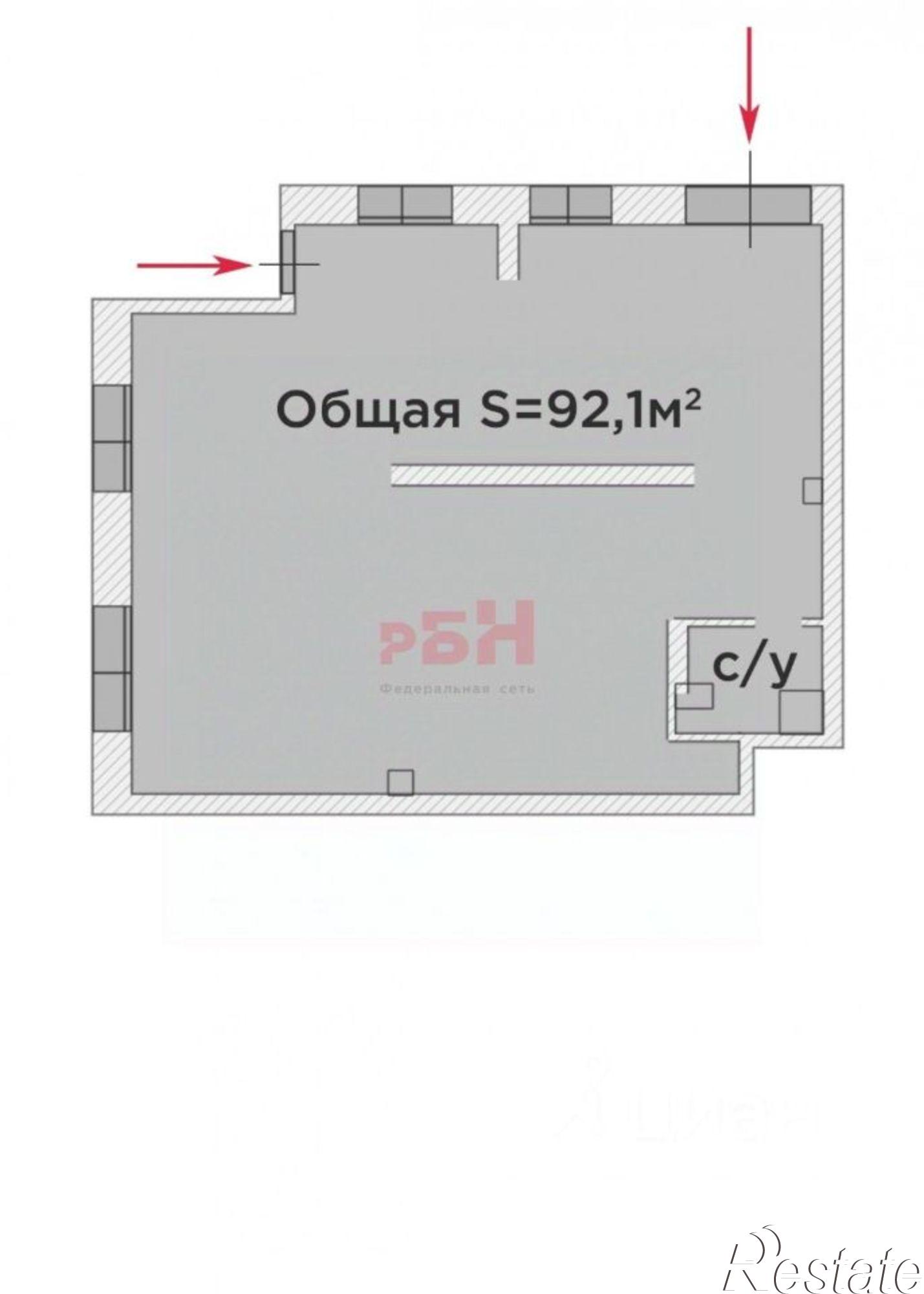 Сдать торговое помещение за 109 886 рублей на ул Новгородская, 1