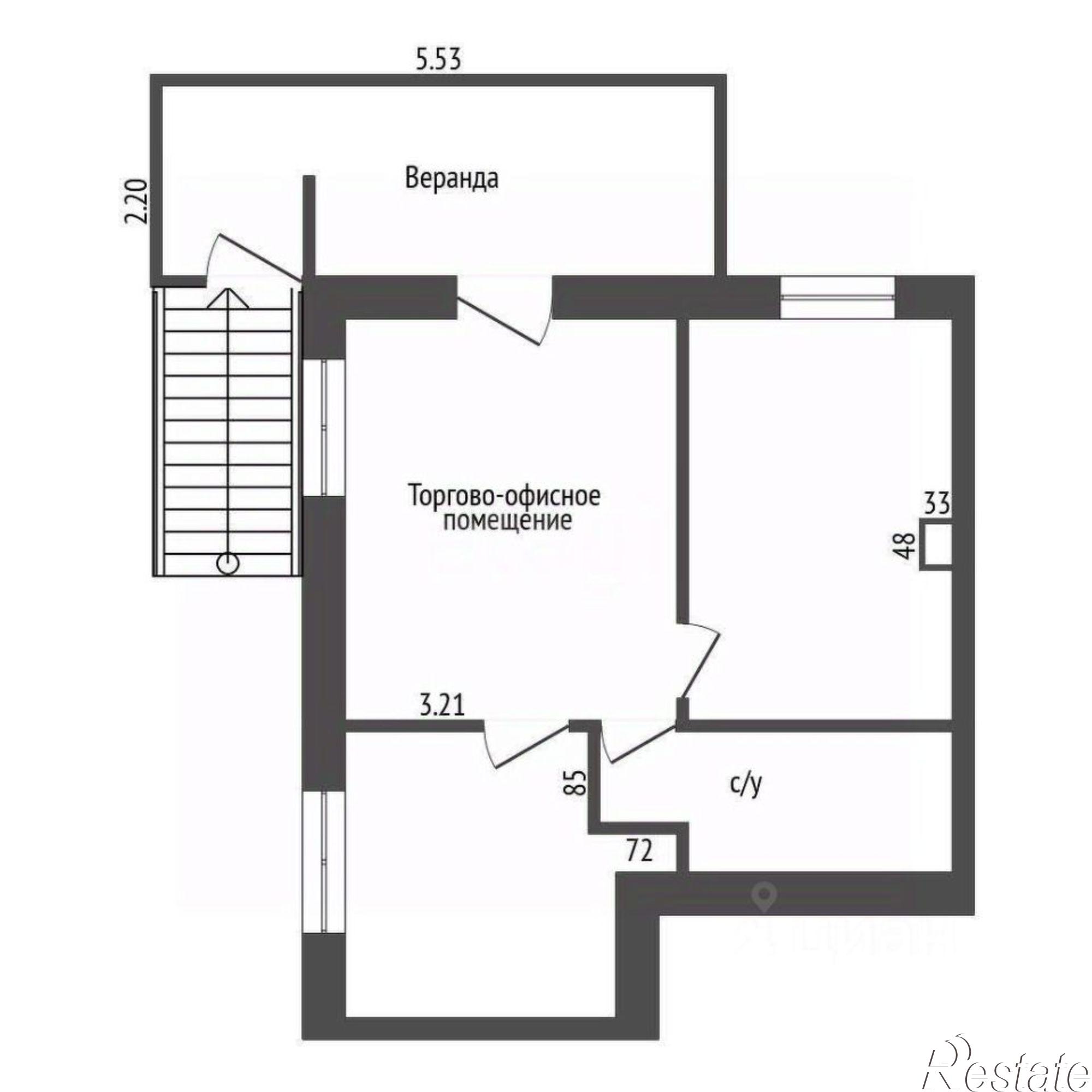 Купить офис, помещение под офис за 5 299 010 рублей на ул Широтная, 97