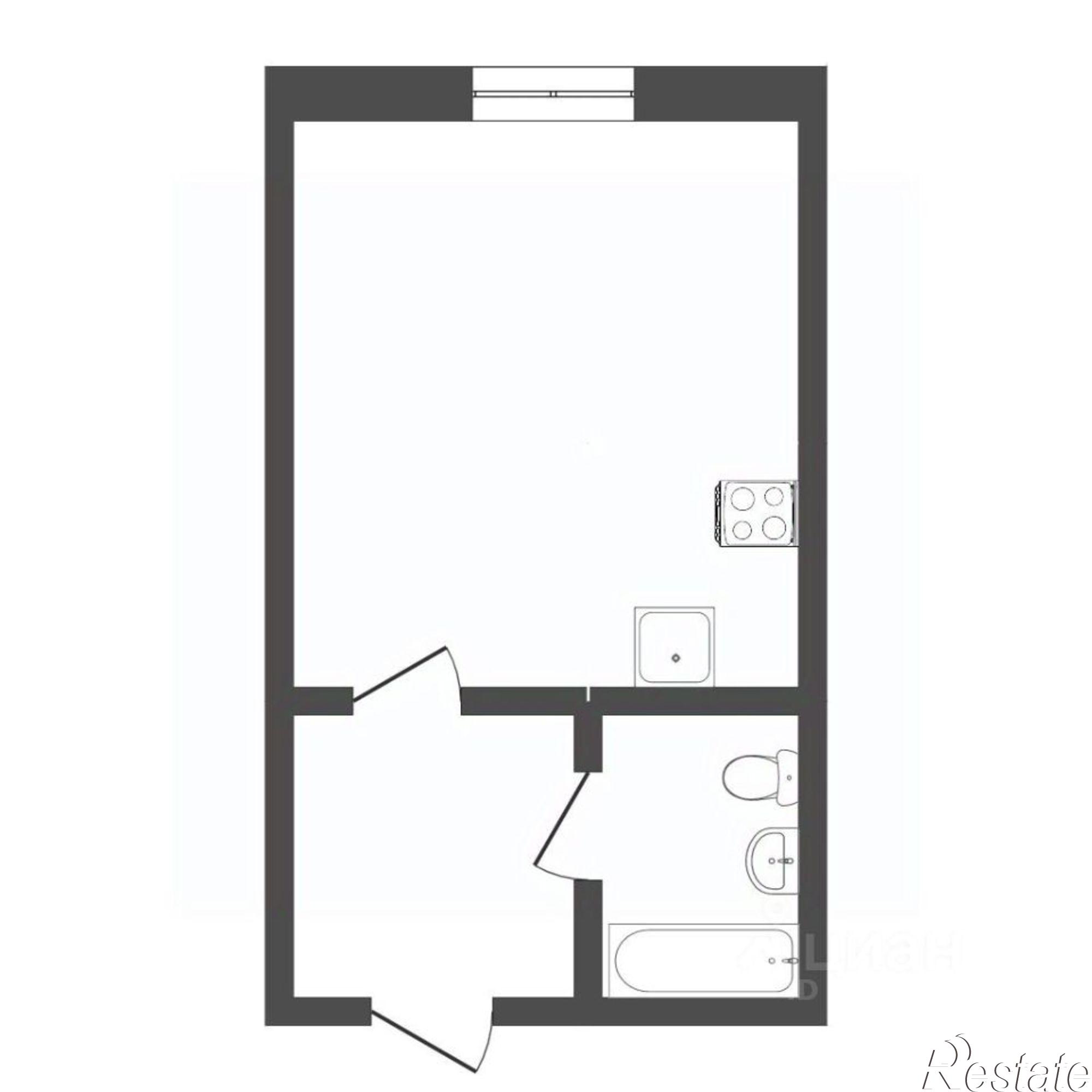 Купить квартиру за 2 050 000 рублей на Станционная улица, 14А