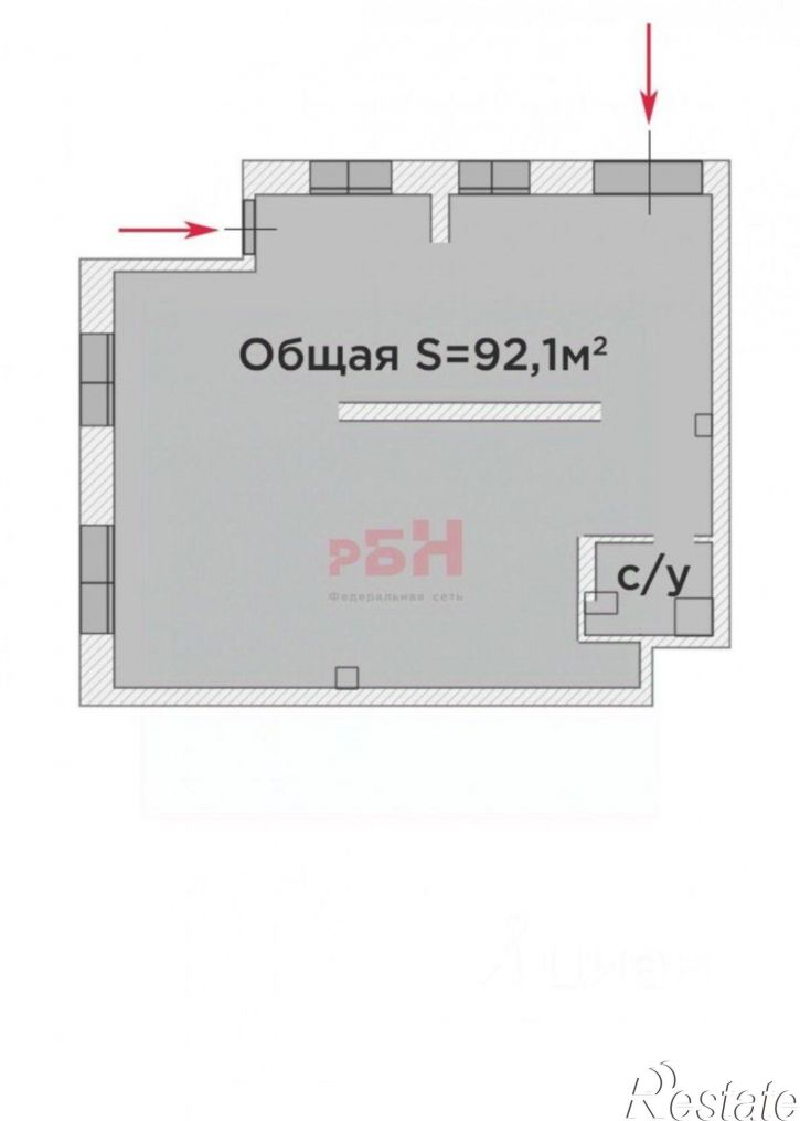 Торговое помещение ул Новгородская, 1,  д. 1