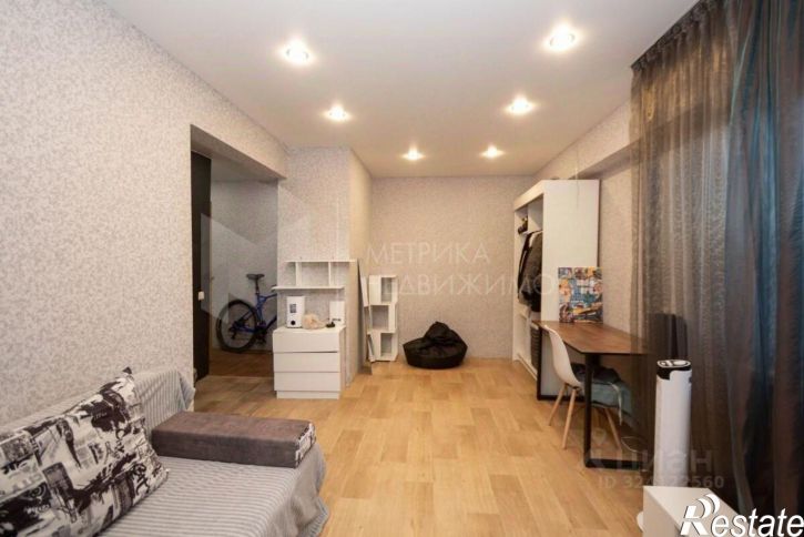 1-комн квартира улица 50 лет ВЛКСМ, 75,  д. 75