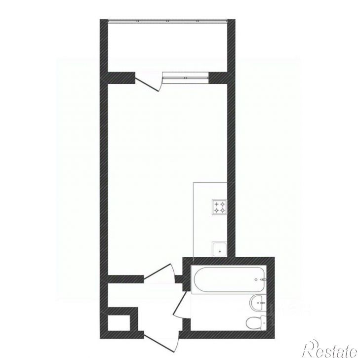 1-комн квартира городской округ Тюмень