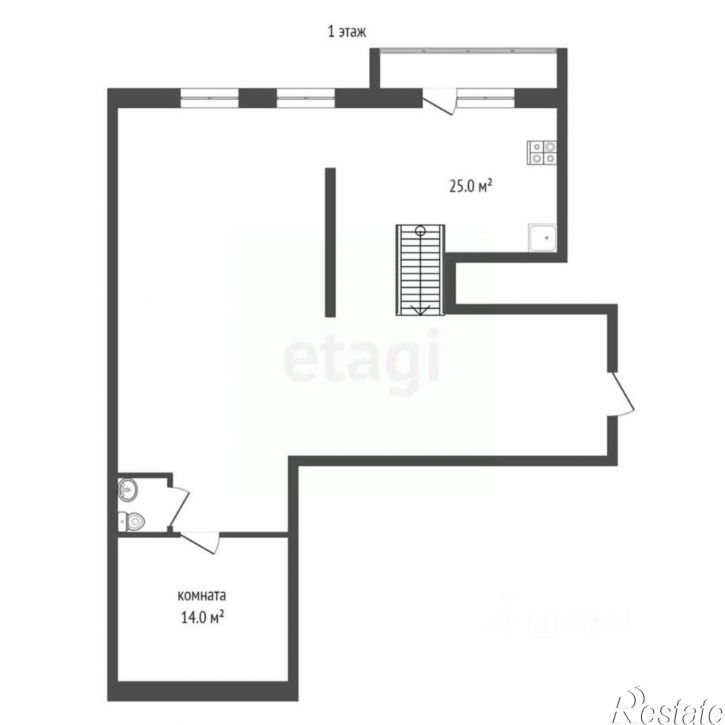 4-комн квартира улица Самарцева, 30,  д. 30