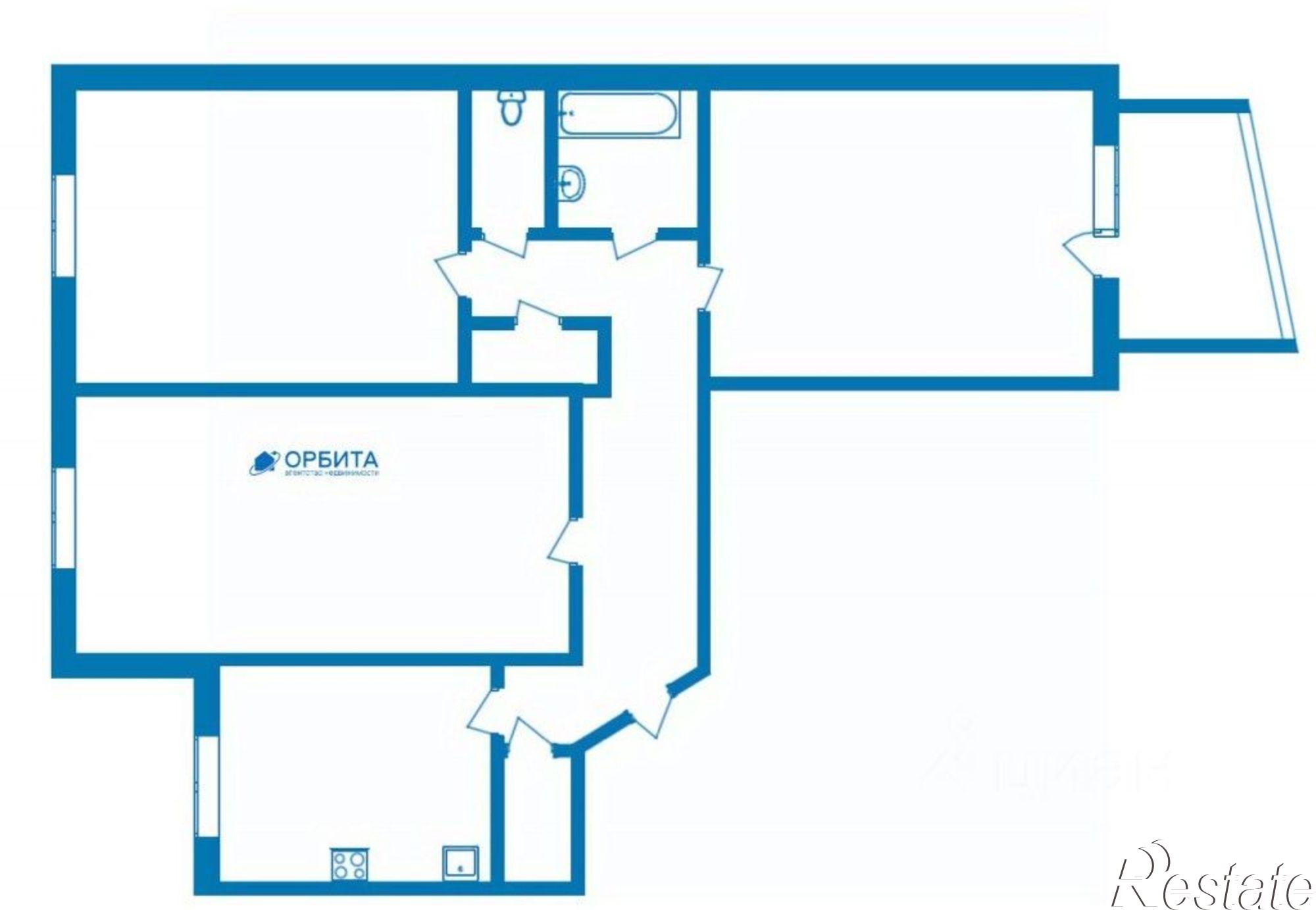 Купить квартиру за 5 550 000 рублей на Червишевский тракт, 94