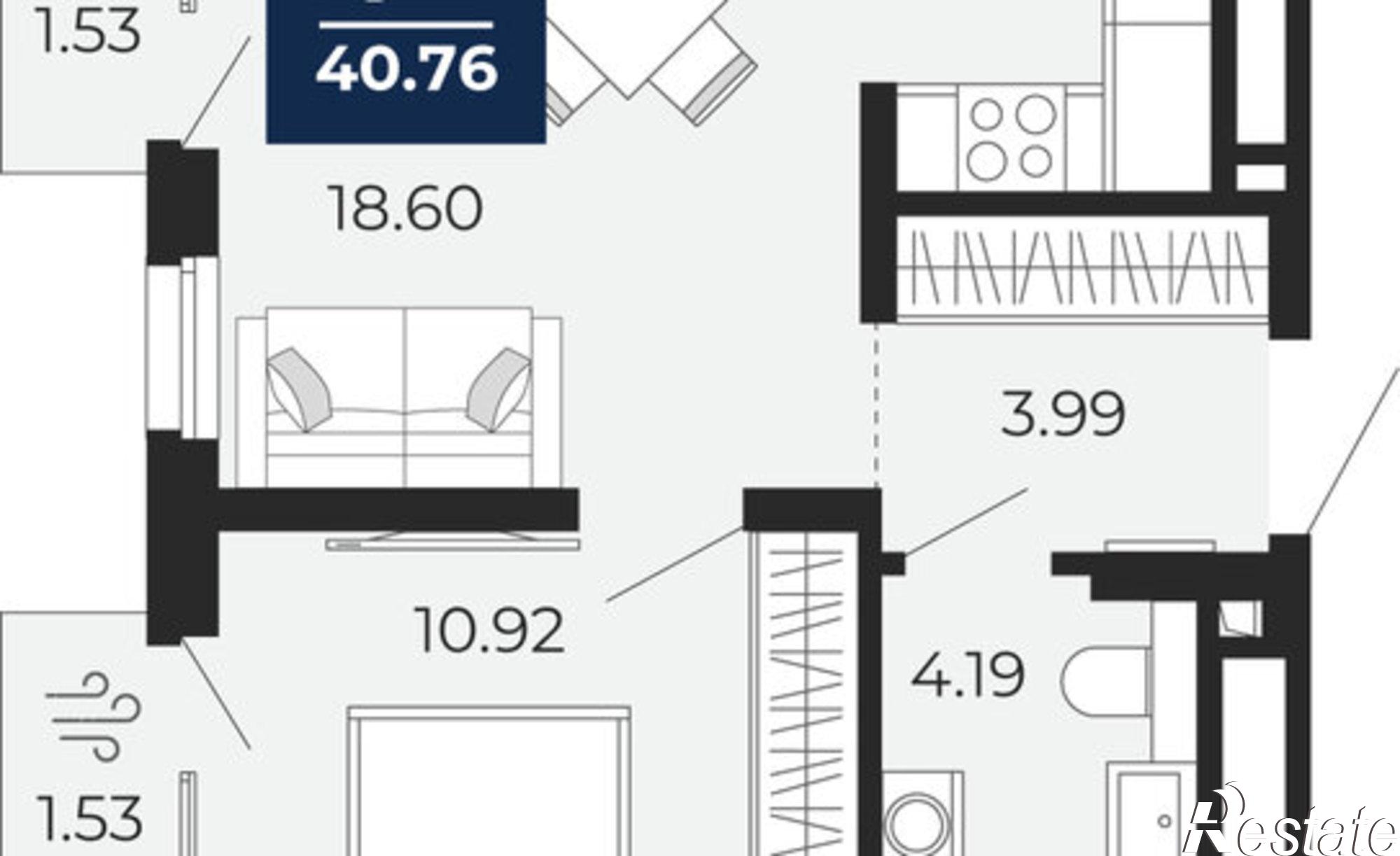 Купить квартиру за 5 260 000 рублей на Камчатская улица, 100/2