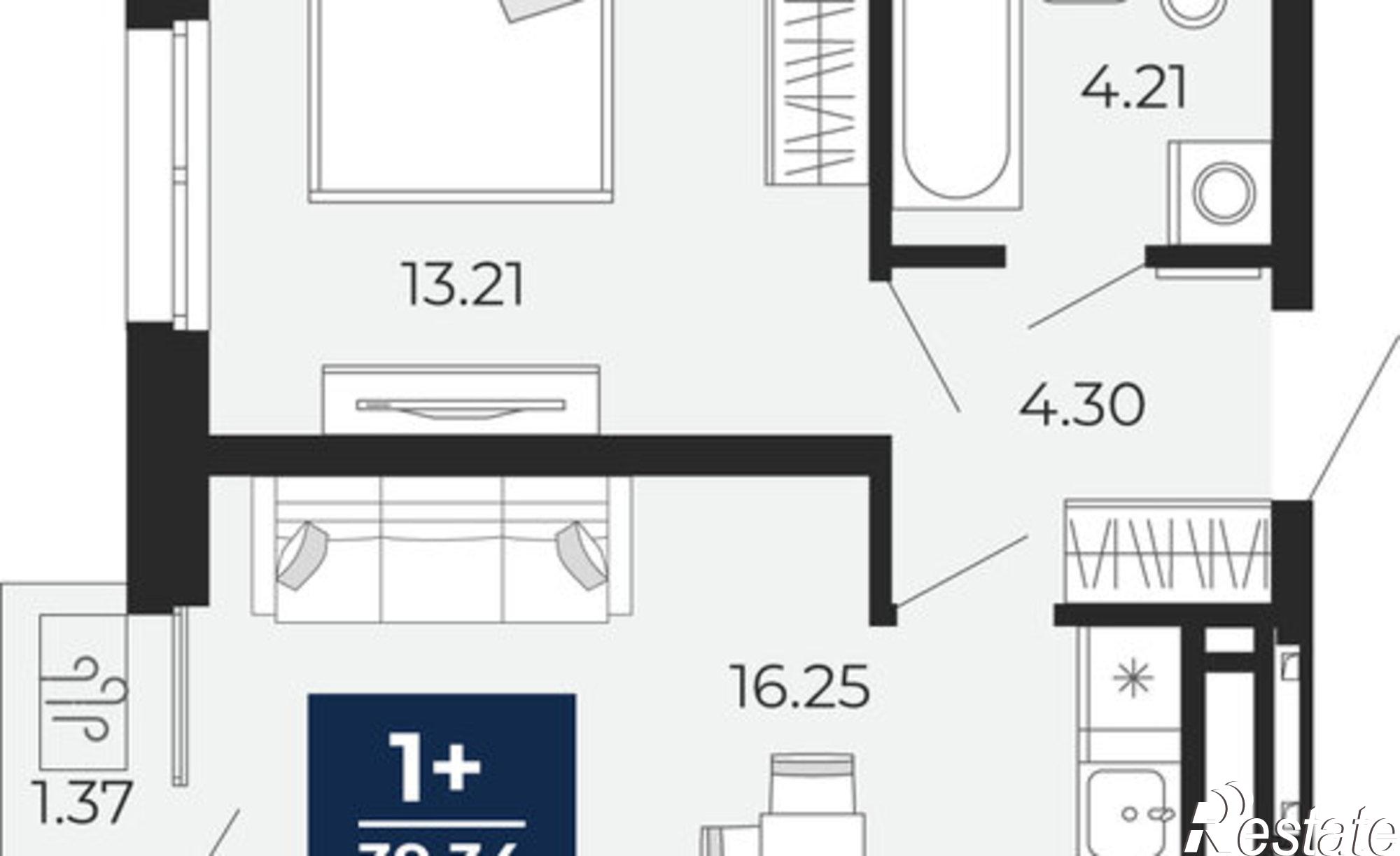 Купить квартиру за 5 210 000 рублей на ул Камчатская, 95