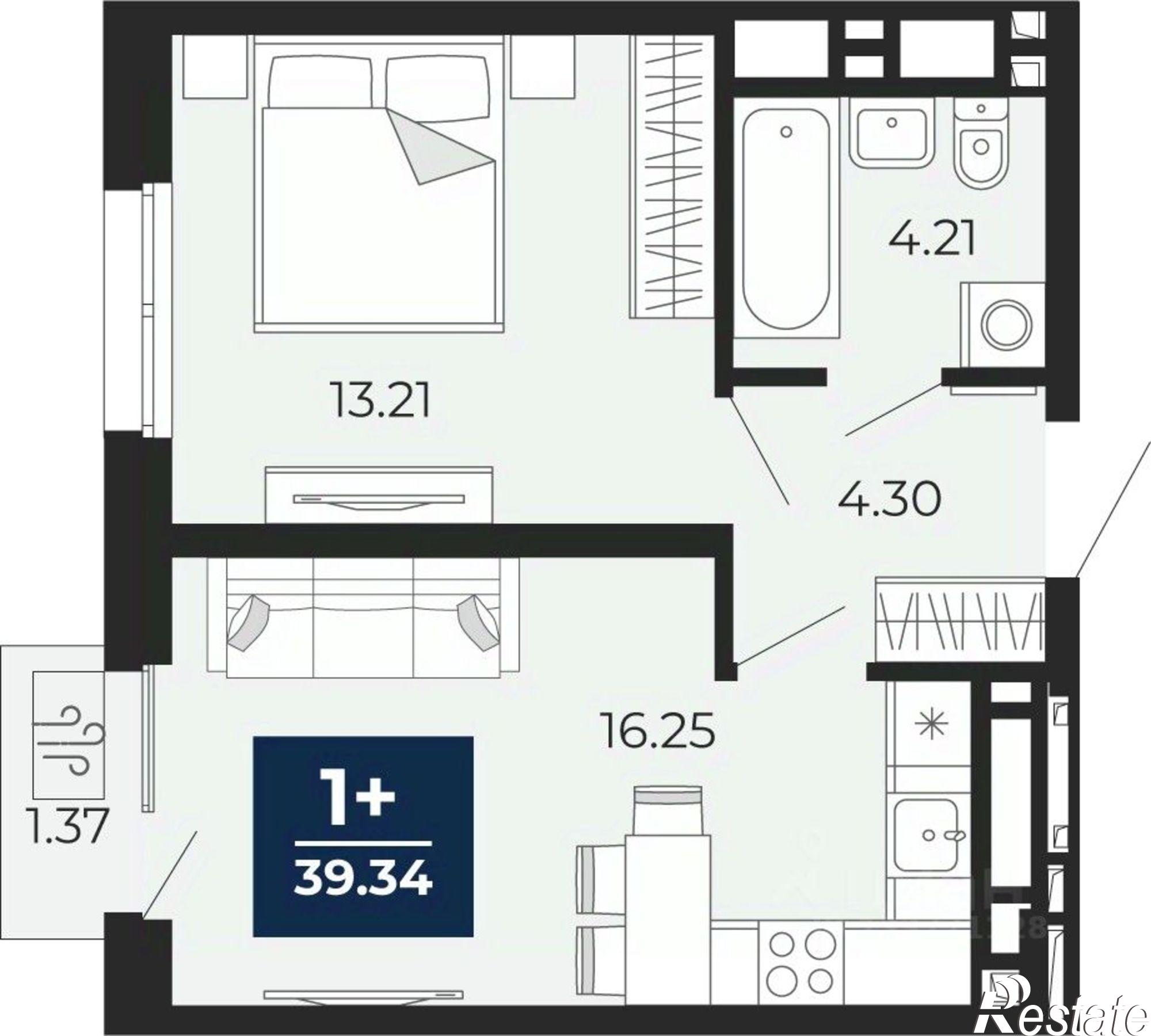 Купить квартиру за 5 210 000 рублей на Камчатская улица, 100/2