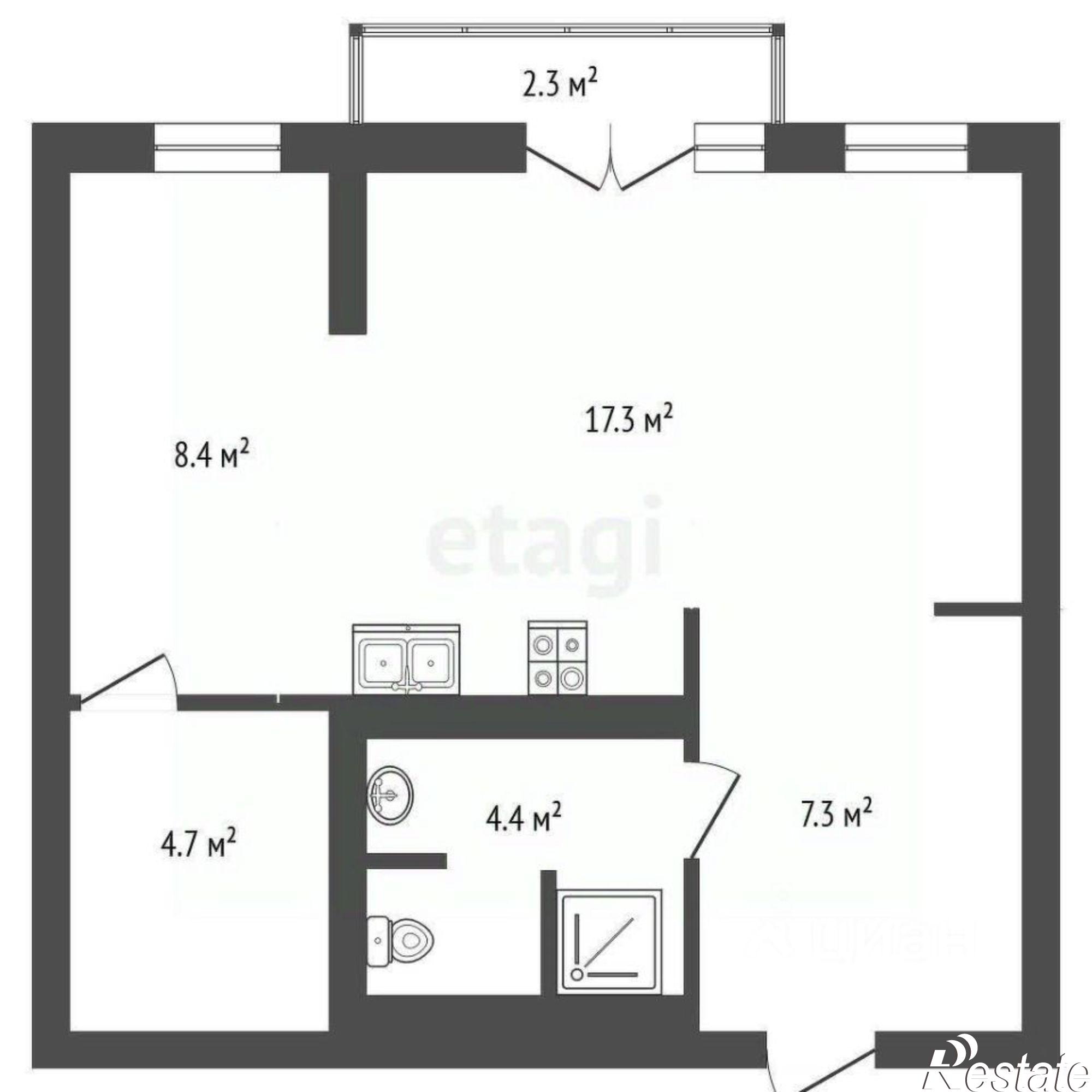 Купить квартиру за 7 700 000 рублей на ул Газовиков, 36 2