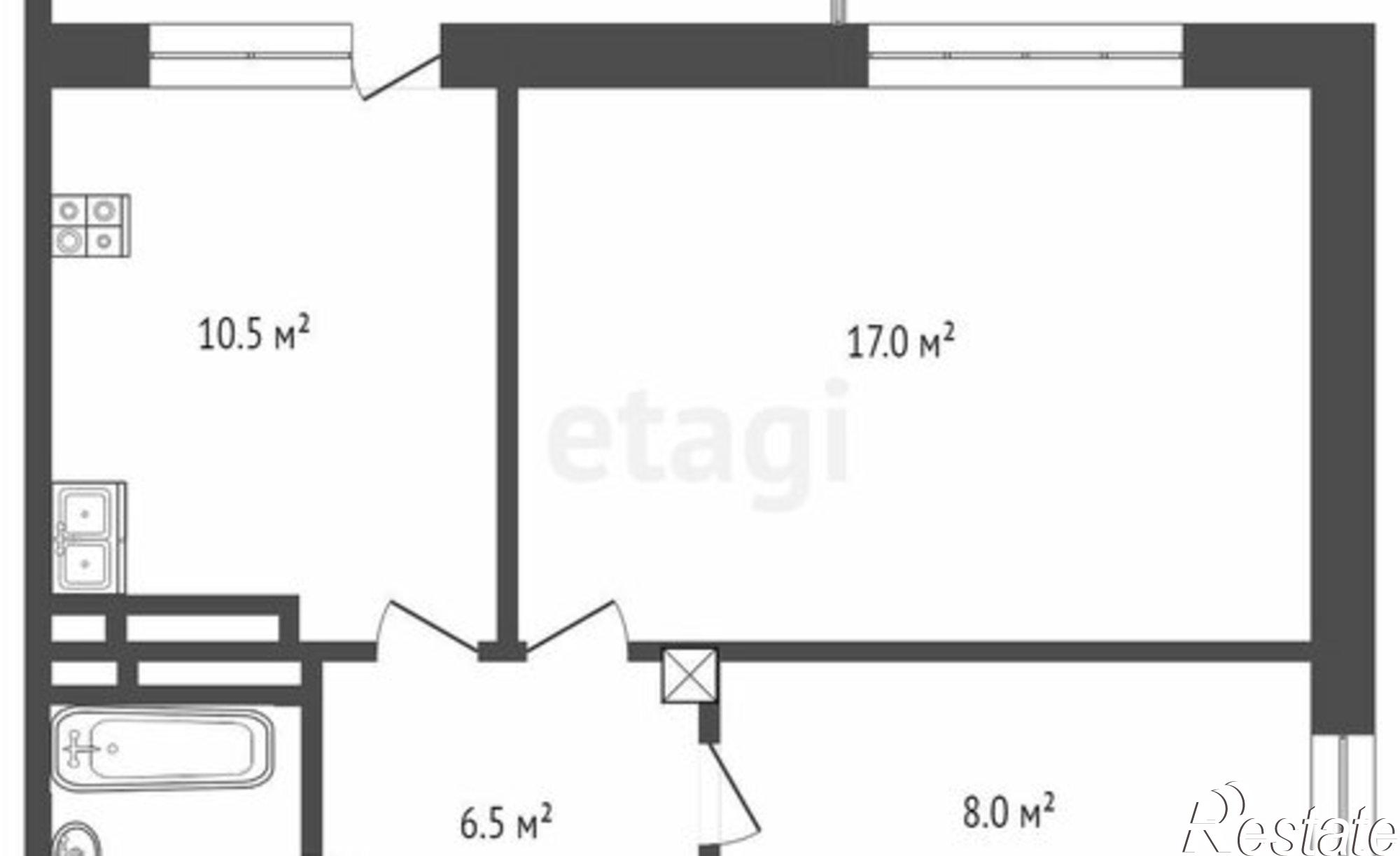 Купить квартиру за 7 800 000 рублей на улица Газовиков, 49/1