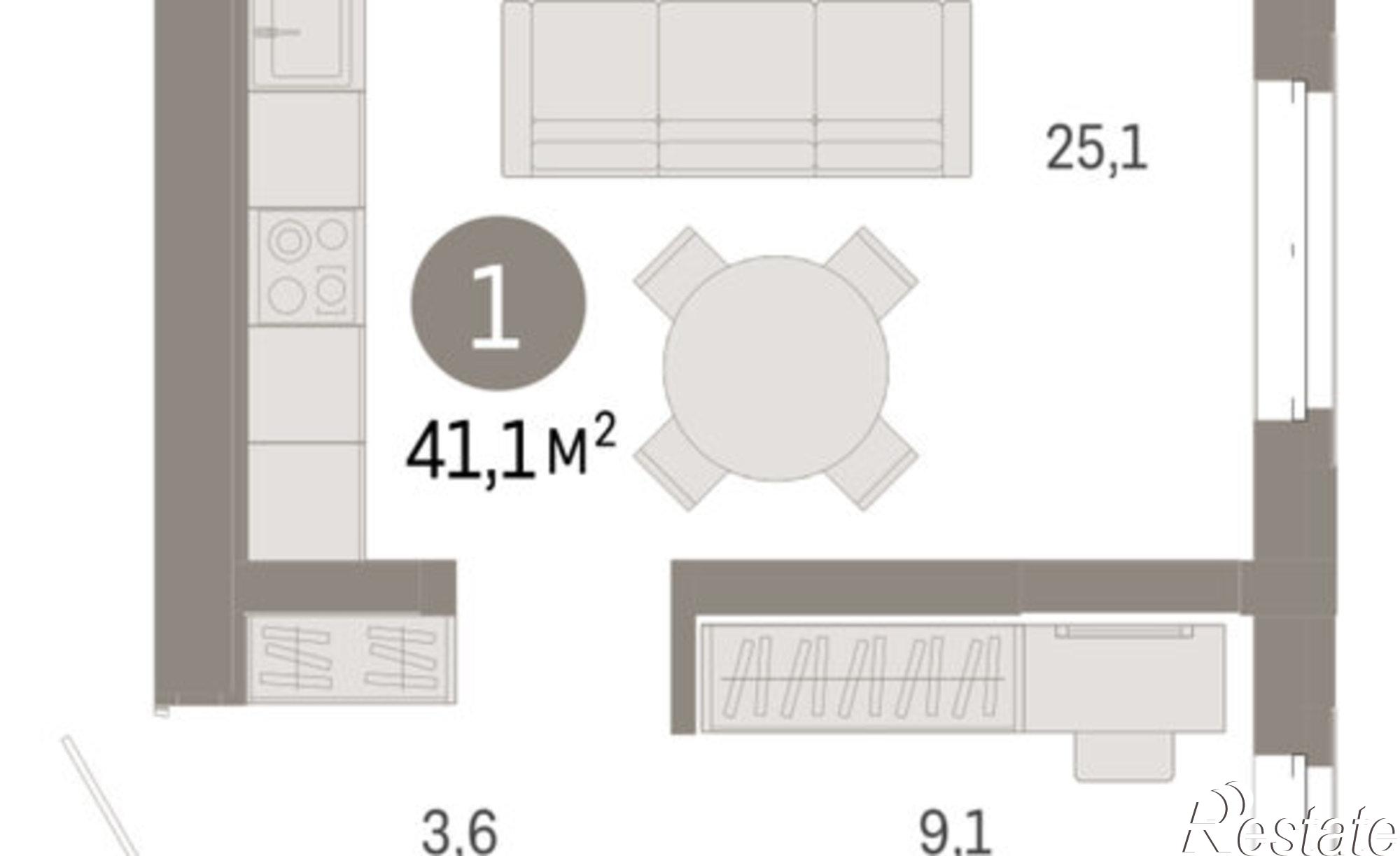 Купить квартиру за 8 590 000 рублей на ул Минская, 69