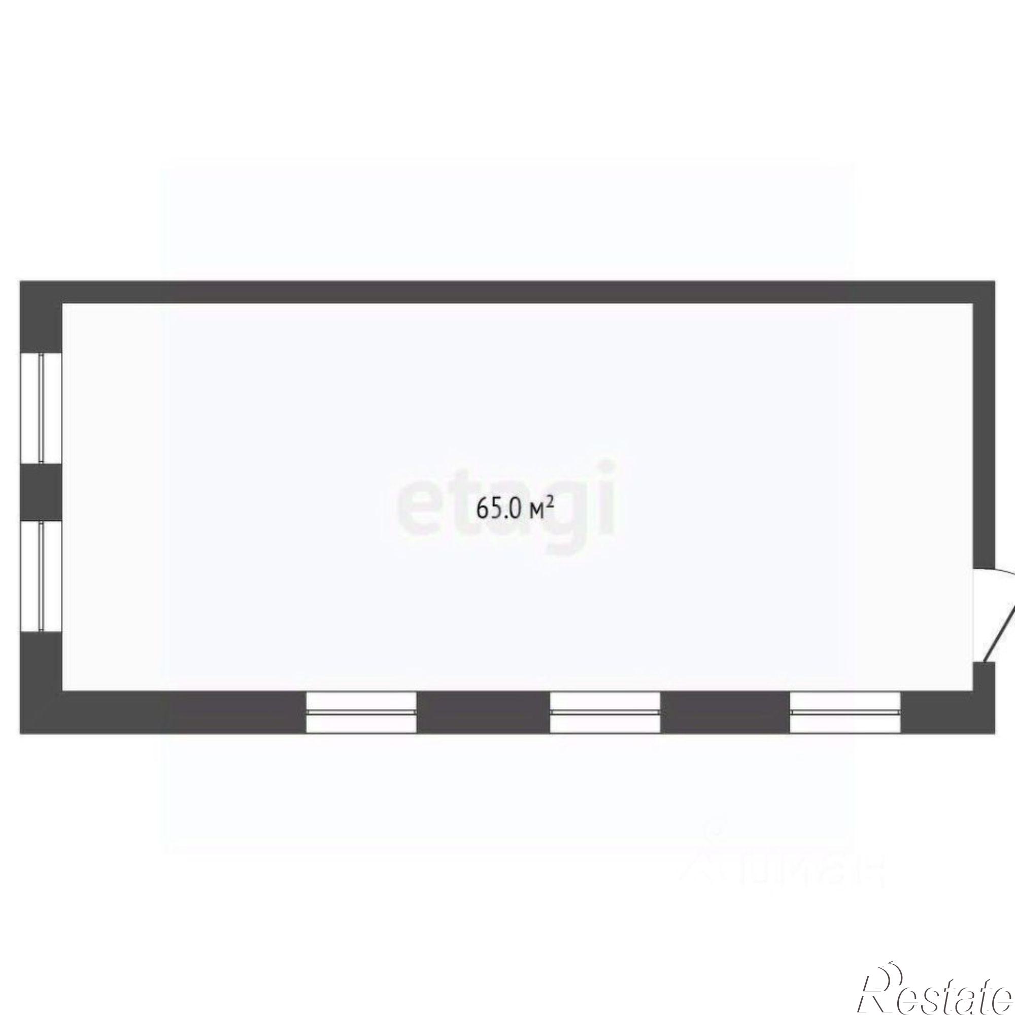 Сдать торговое помещение за 97 500 рублей на ул Камчатская, 35