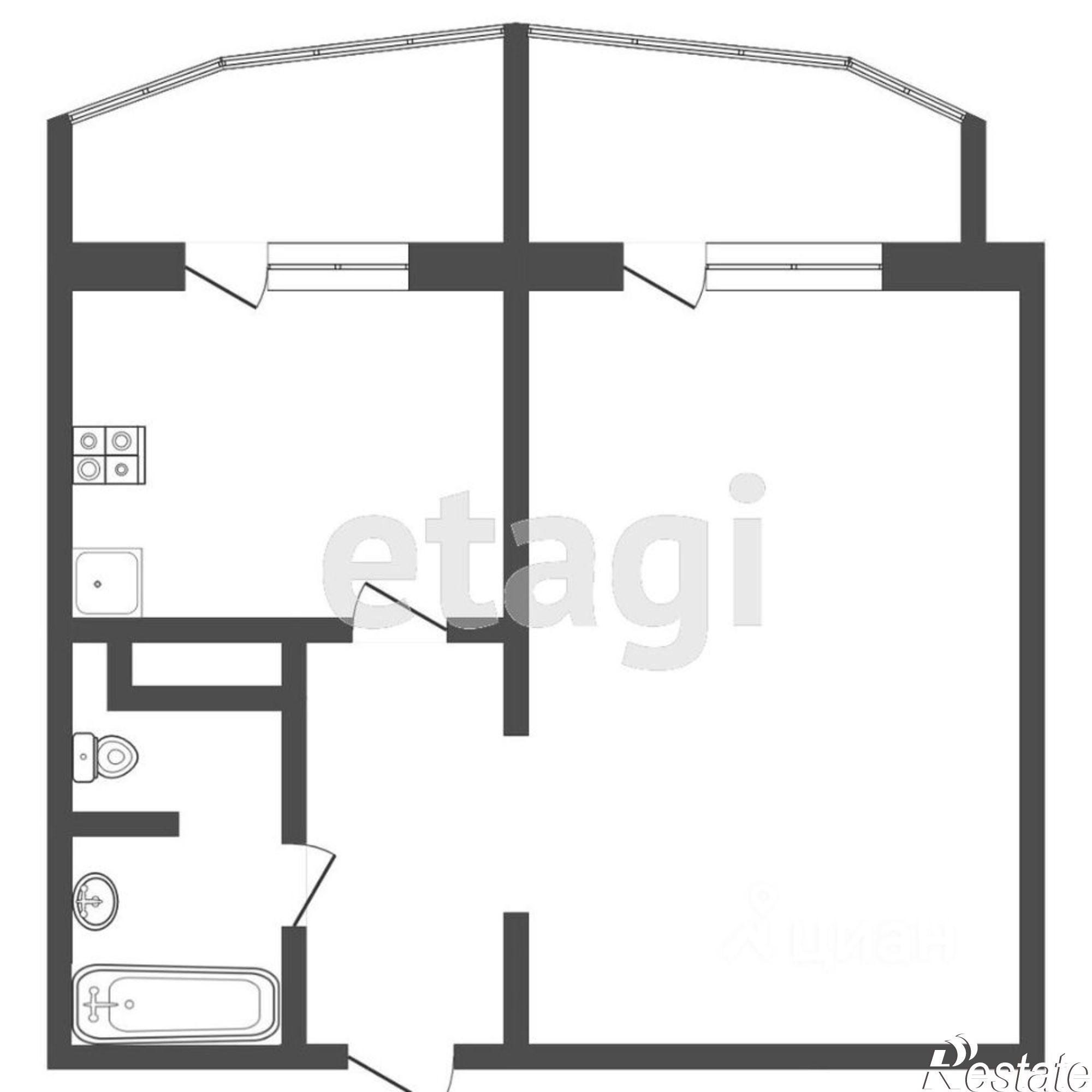 Купить квартиру за 5 300 000 рублей на ул Константина Посьета, 11