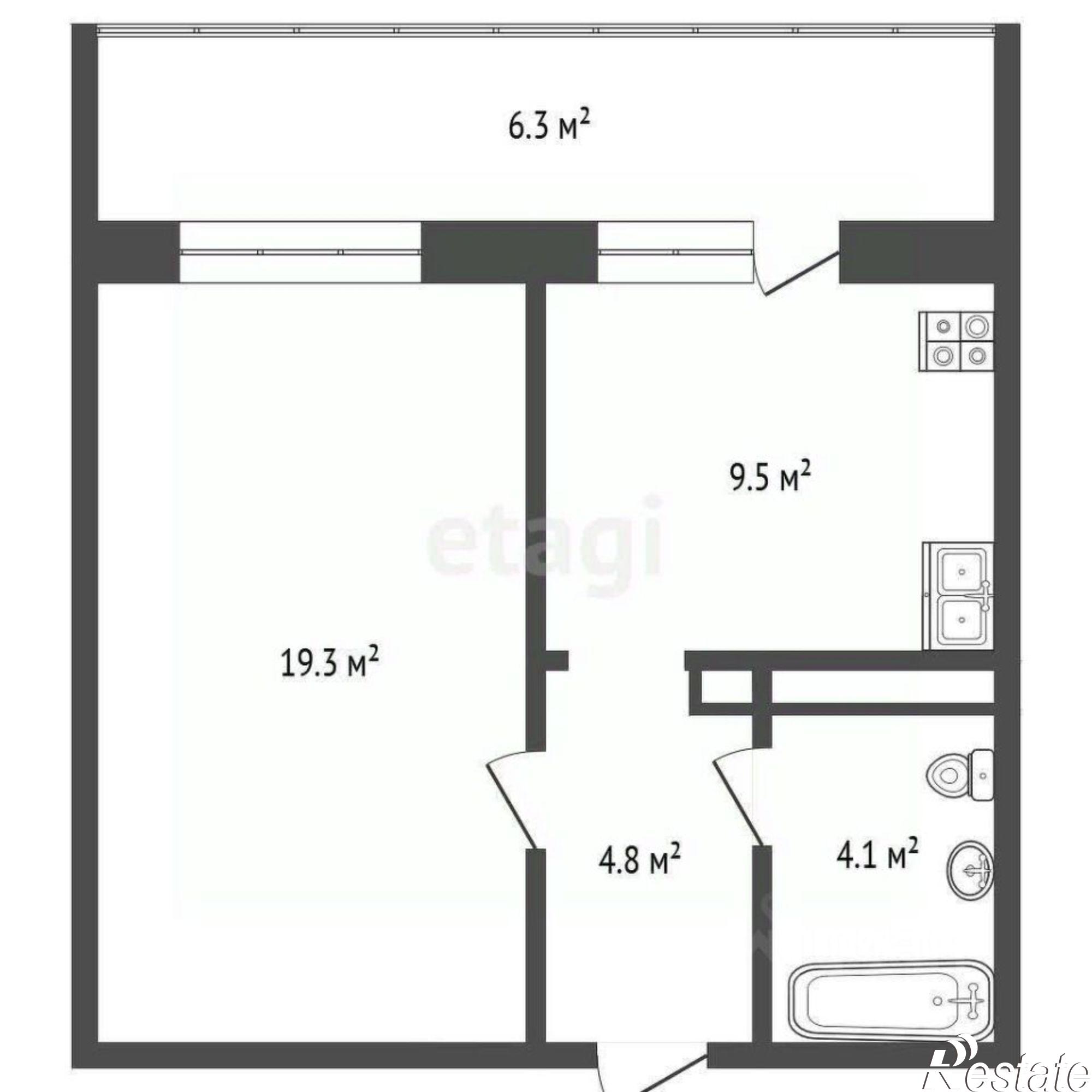 Купить квартиру за 5 700 000 рублей на ул Дружбы, 73 1