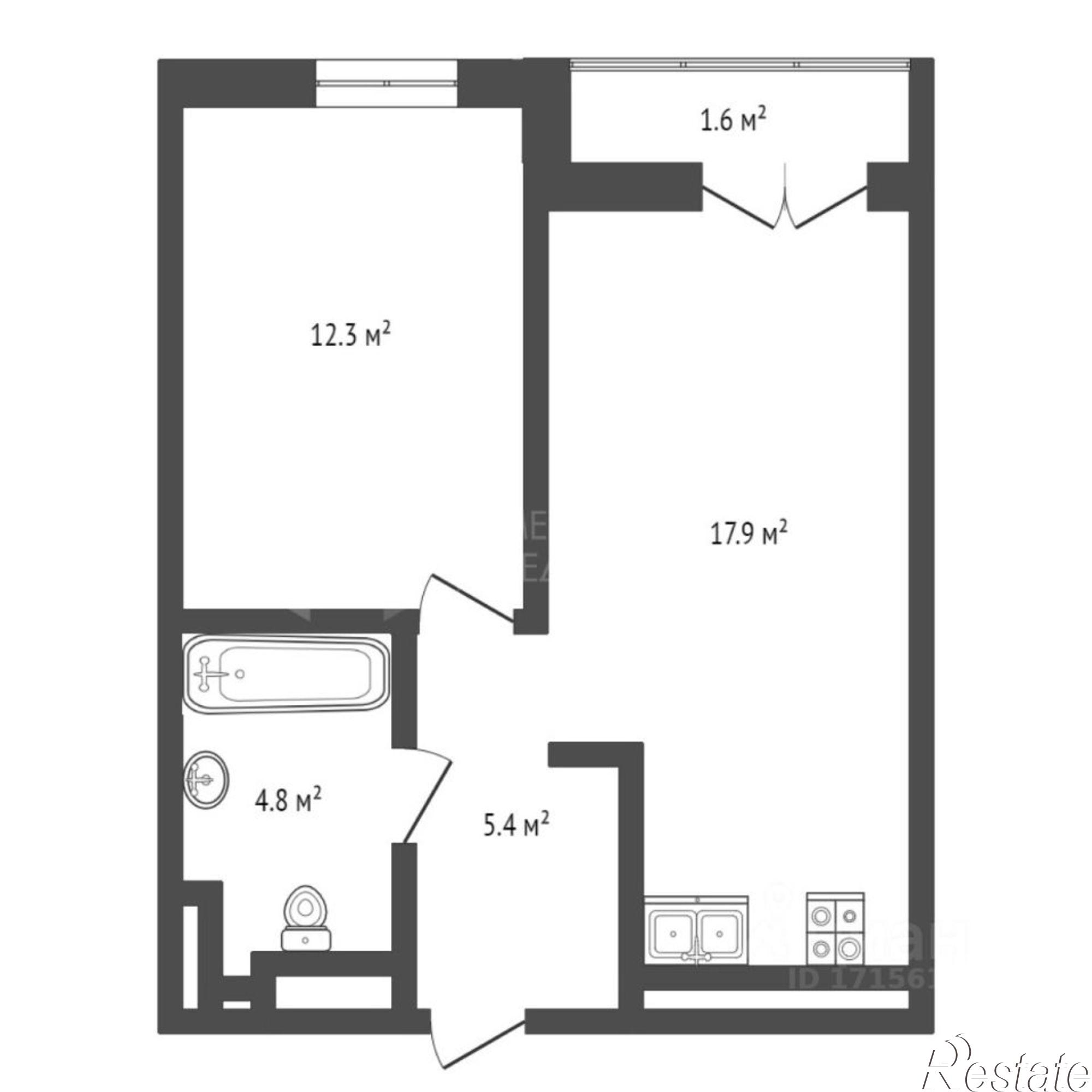 Купить квартиру за 6 700 000 рублей на ул Братьев Бондаревых, 5