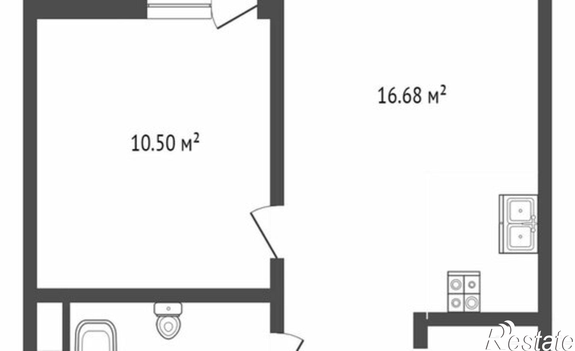 Купить квартиру за 6 000 000 рублей на улица Анатолия Клиндюка, 4 к2