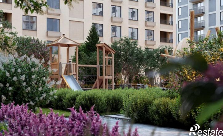 2-комн квартира в новом доме улица Андрея Бушуева, 1к1