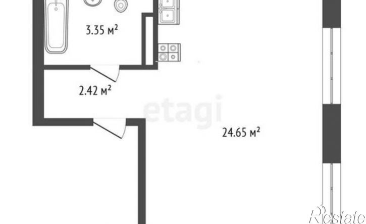 1-комн квартира ул Ставропольская, 97 2,  д. 97 2,  к. 2