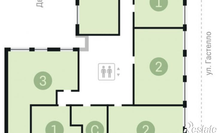 1-комн квартира улица Тимирязева, 8 к1,  д. 8 к1