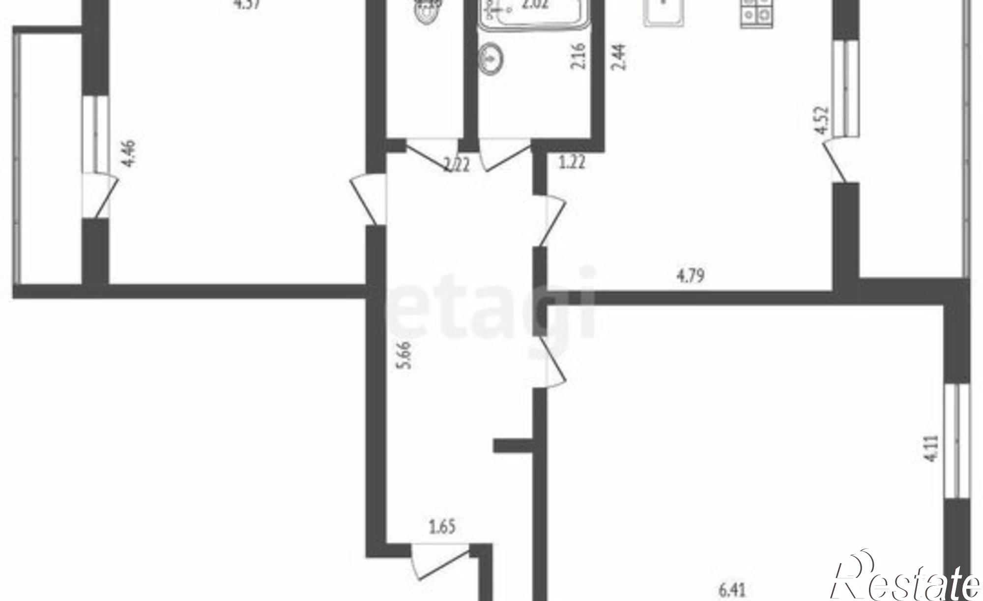 Купить квартиру за 14 450 000 рублей на улица Достоевского, 18
