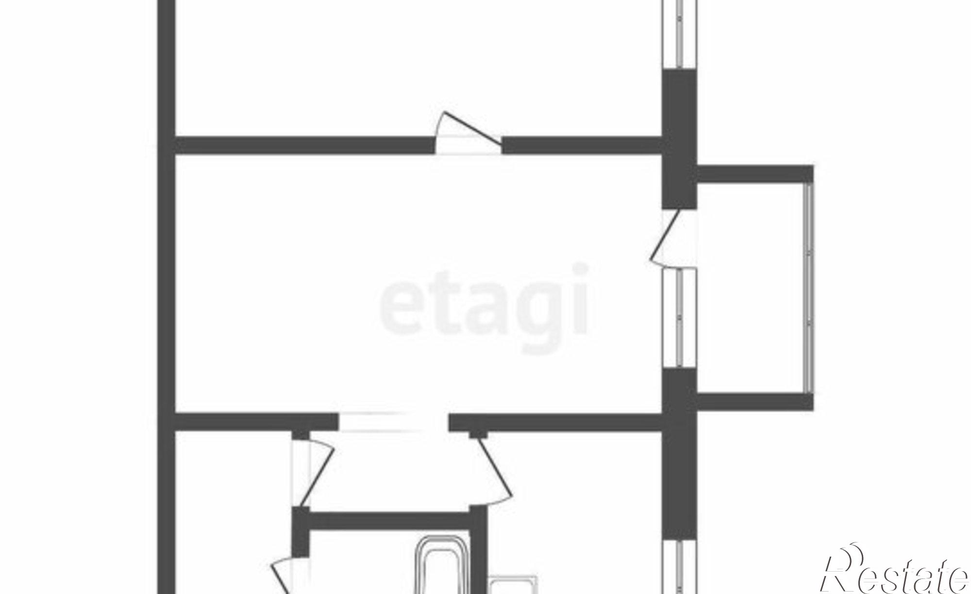 Купить квартиру за 4 600 000 рублей на улица Парфёнова, 26