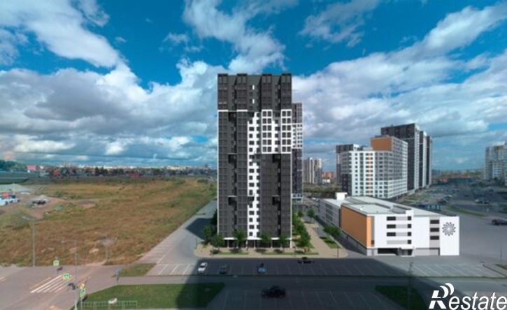 1-комн квартира в новом доме ул Вьюжная, 15,  д. 15