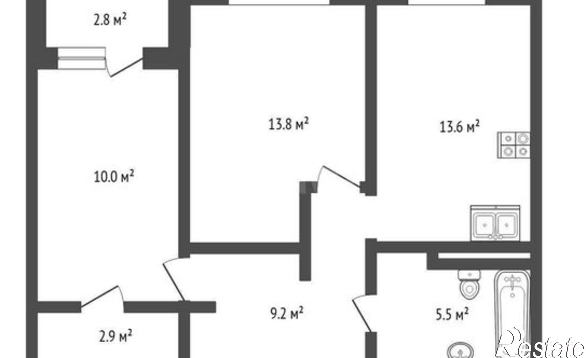 Купить квартиру за 7 300 000 рублей на Дамбовская улица, 25 к1