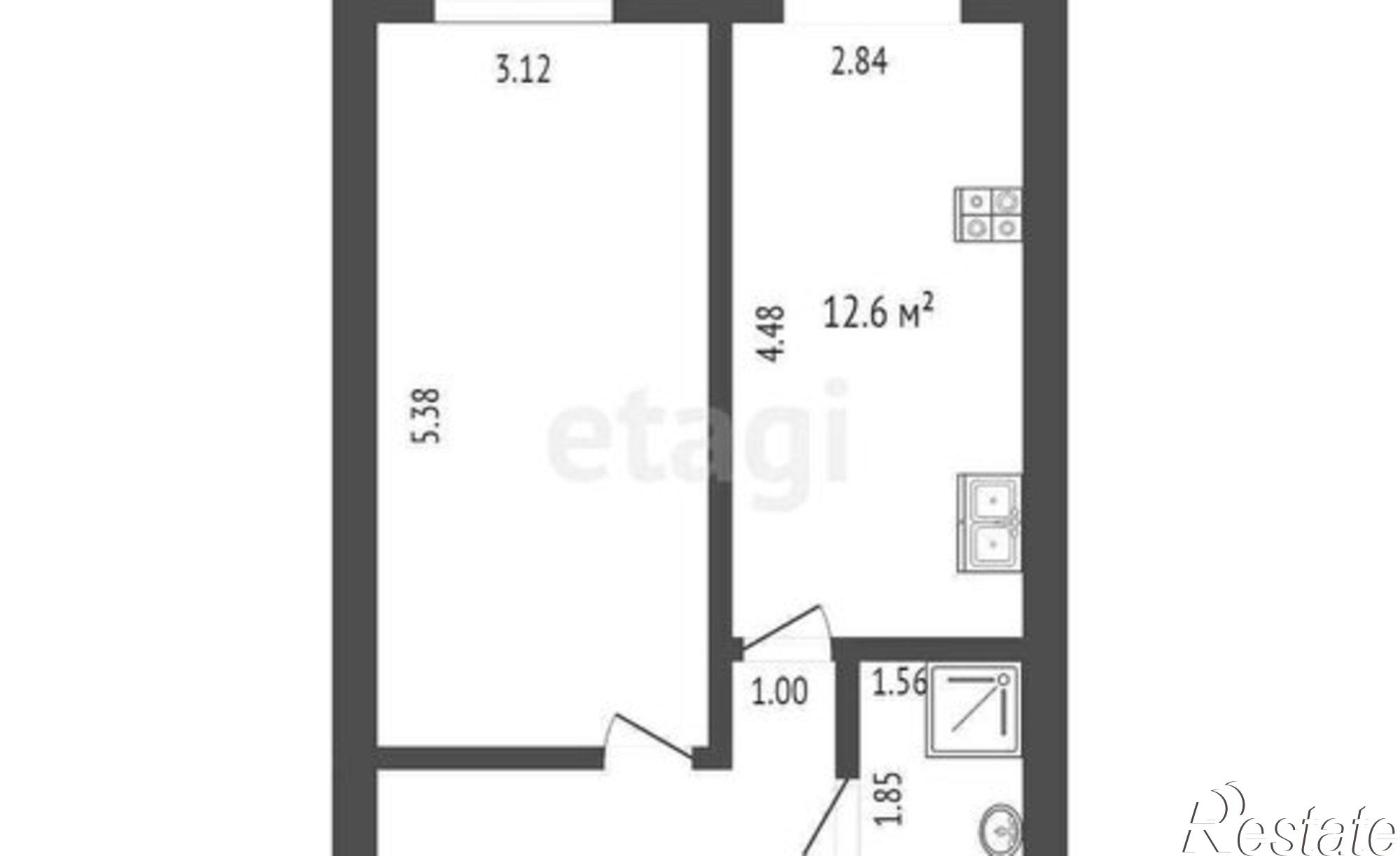 Купить квартиру за 6 900 000 рублей на ул Мельникайте, 138А/1