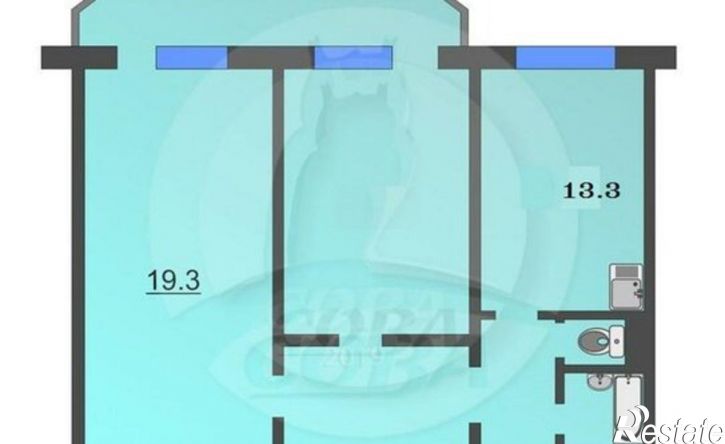 2-комн квартира Московский тракт, 165,  д. 165