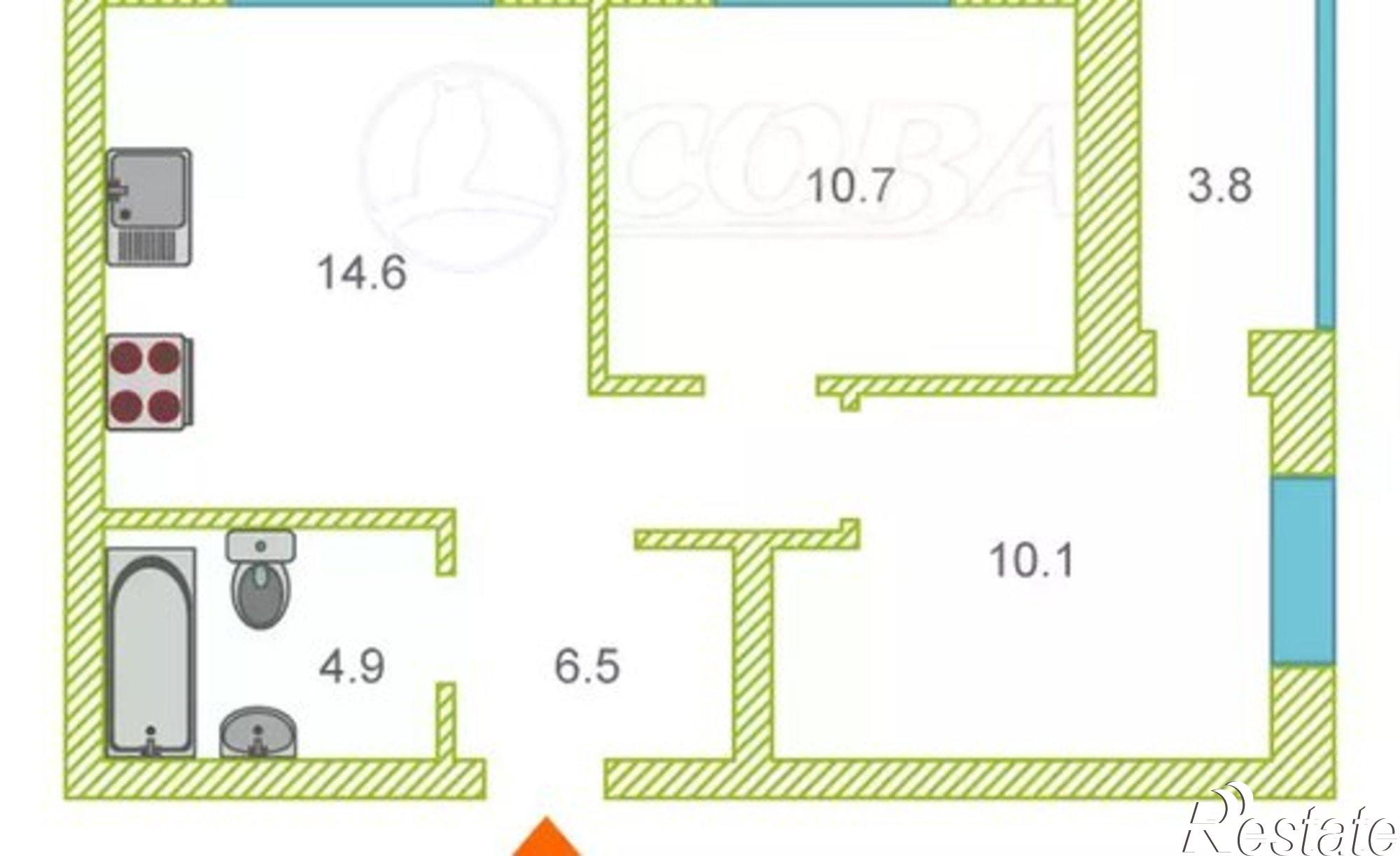 Купить квартиру за 8 500 000 рублей на Новгородская улица, 9Б