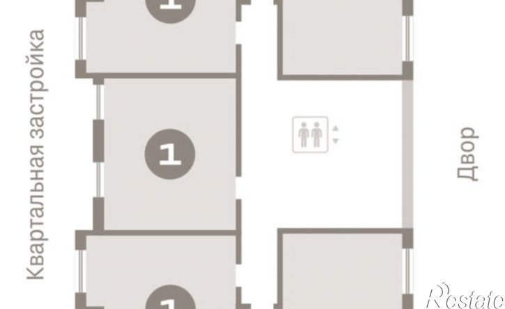 1-комн квартира в новом доме Причальная улица, 11